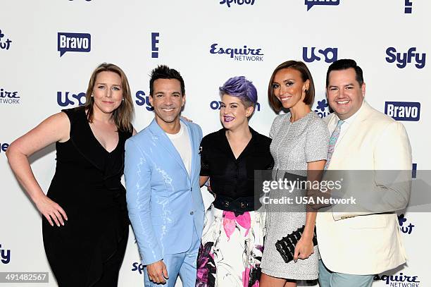 NBCUniversal Cable Entertainment Upfront at the Javits Center in New York City on Thursday, May 15, 2014" -- Pictured: Suzanne Kolb, President, E!...