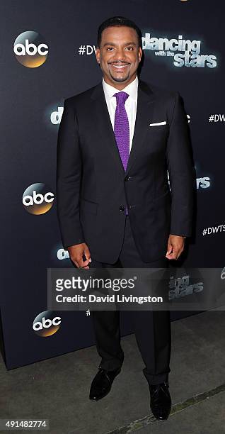 Actor/guest host Alfonso Ribeiro attends 'Dancing with the Stars' Season 21 at CBS Television City on October 5, 2015 in Los Angeles, California.