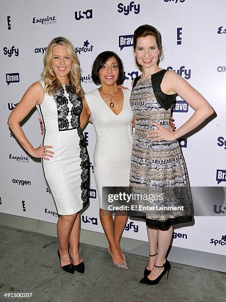 NBCUniversal Cable Entertainment Upfront at the Javits Center in New York City on Thursday, May 15, 2014" -- Pictured: Jessica St. Claire, USA...