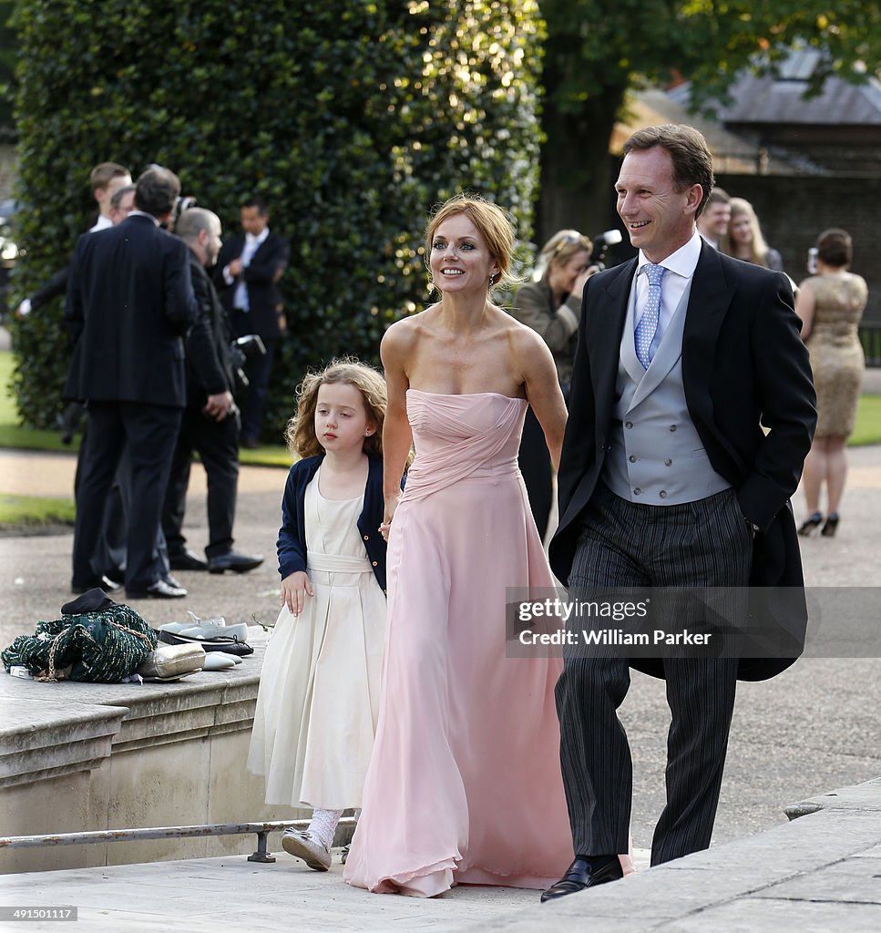 Celebrity Sightings At The Wedding Of Poppy Delevingne And James Cook In London - May 16, 2014