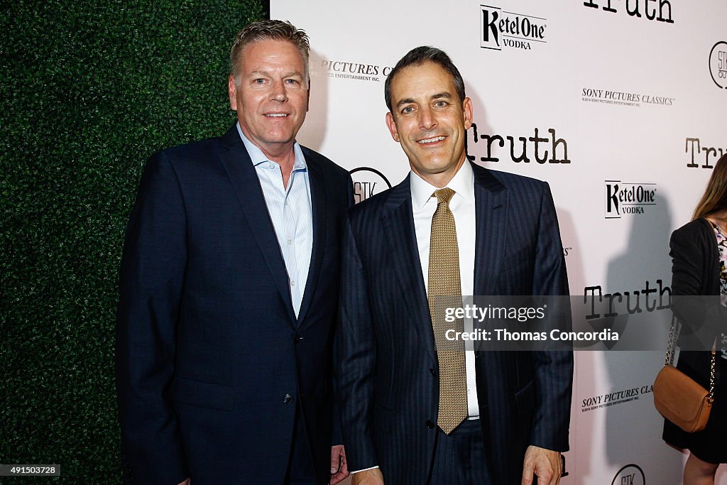 Sony Pictures Classics LA Screening And Reception Of "Truth" Featuring Ketel One Vodka & STK Out