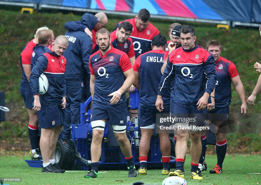 England Training and Press Conference