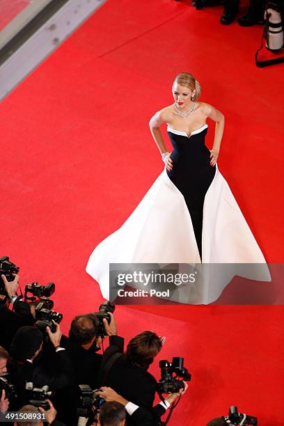 Blake Lively attends the "Captives" premiere during the 67th Annual Cannes Film Festival on May 16, 2014 in Cannes, France.