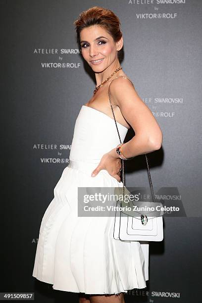 Clotilde Courau attends a party hosted by Swarovski and Viktor & Rolf during the 67th Annual Cannes Film Festival on May 16, 2014 in Cannes, France.