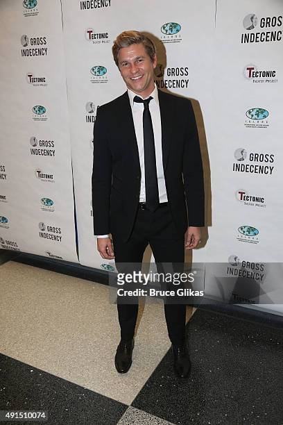 David Burtka attends the After Party for 'Gross Indecency: The Three Trials Of Oscar Wilde' Benefit at The Gerald W. Lynch Theatre at John Jay...