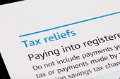 Tax reliefs