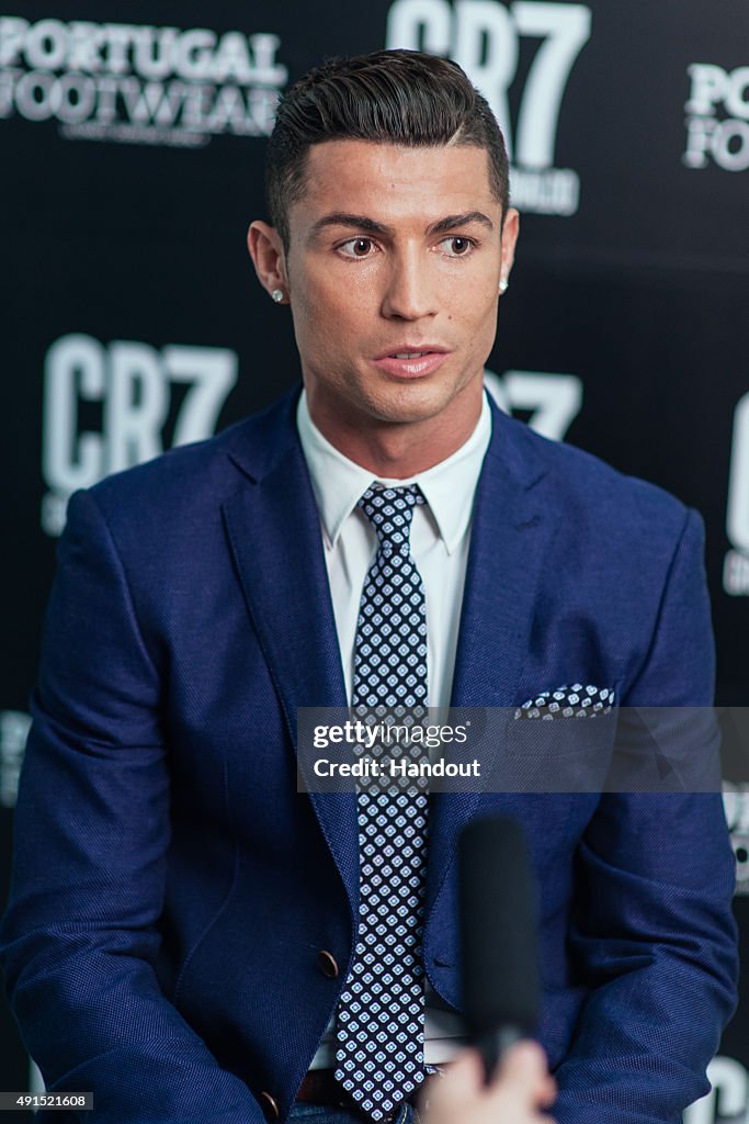Cristiano Ronaldo Launches CR7 FW15 Collection