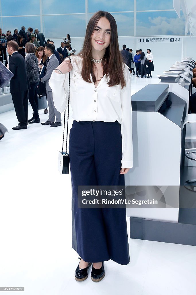 Chanel : Front Row - Paris Fashion Week Womenswear Spring/Summer 2016
