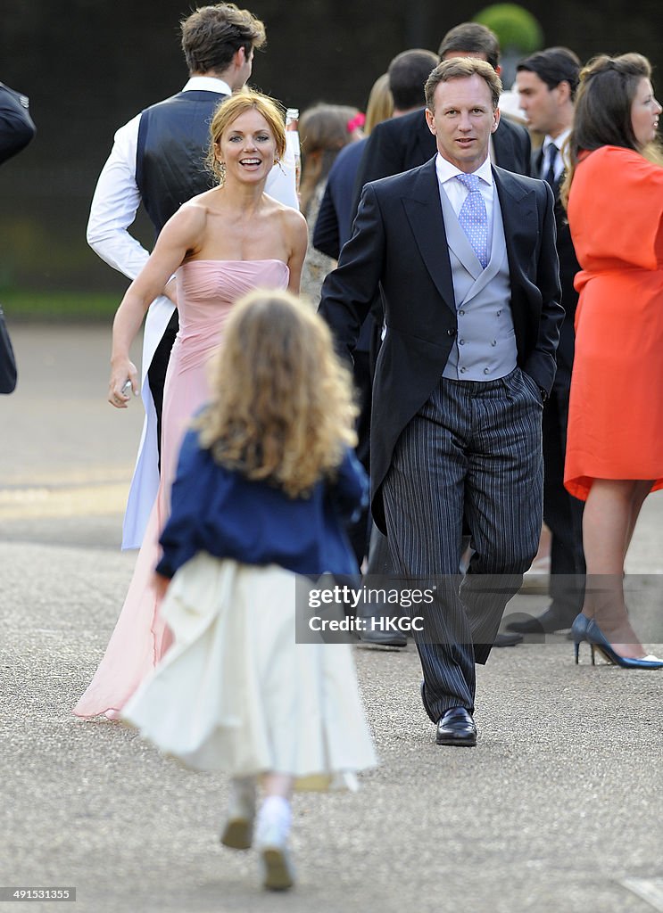 Celebrity Sightings At The Wedding Of Poppy Delevingne And James Cook In London - May 16, 2014