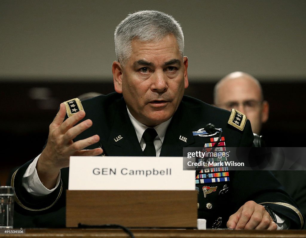 Army Gen. John Campbell Testifies On Afghanistan To Senate Armed Services Committee