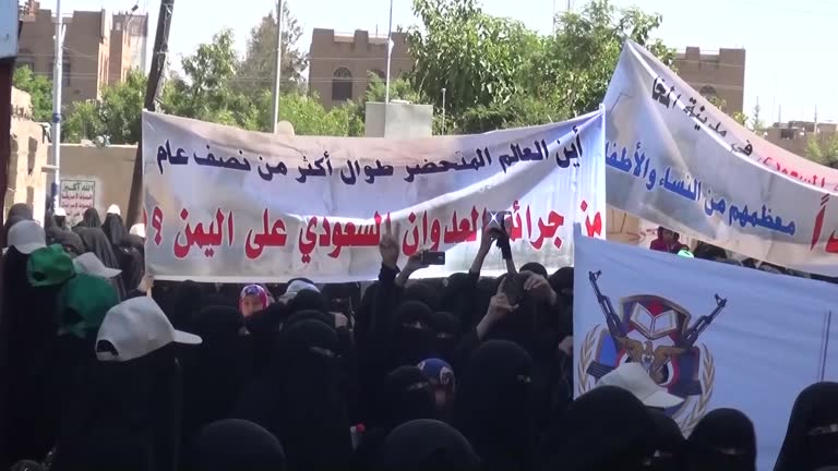 Anasarullah 47 Members Of Ansarullah Movement Stock Videos, Footage, & 4K Video ...