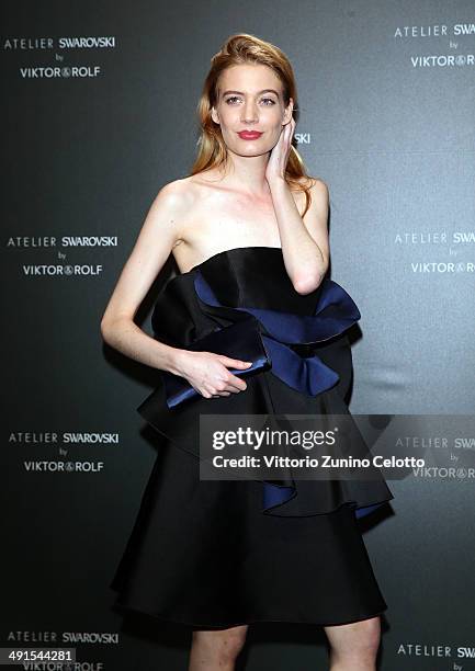 Clara Pasieka attends a party hosted by Swarovski and Viktor & Rolf during the 67th Annual Cannes Film Festival on May 16, 2014 in Cannes, France.