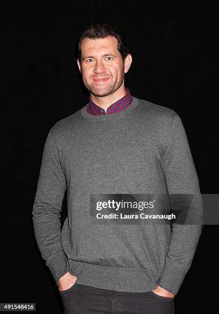 Billy Eichner attends AOL Build Presents "Billy On The Street" at AOL Studios In New York on October 6, 2015 in New York City.