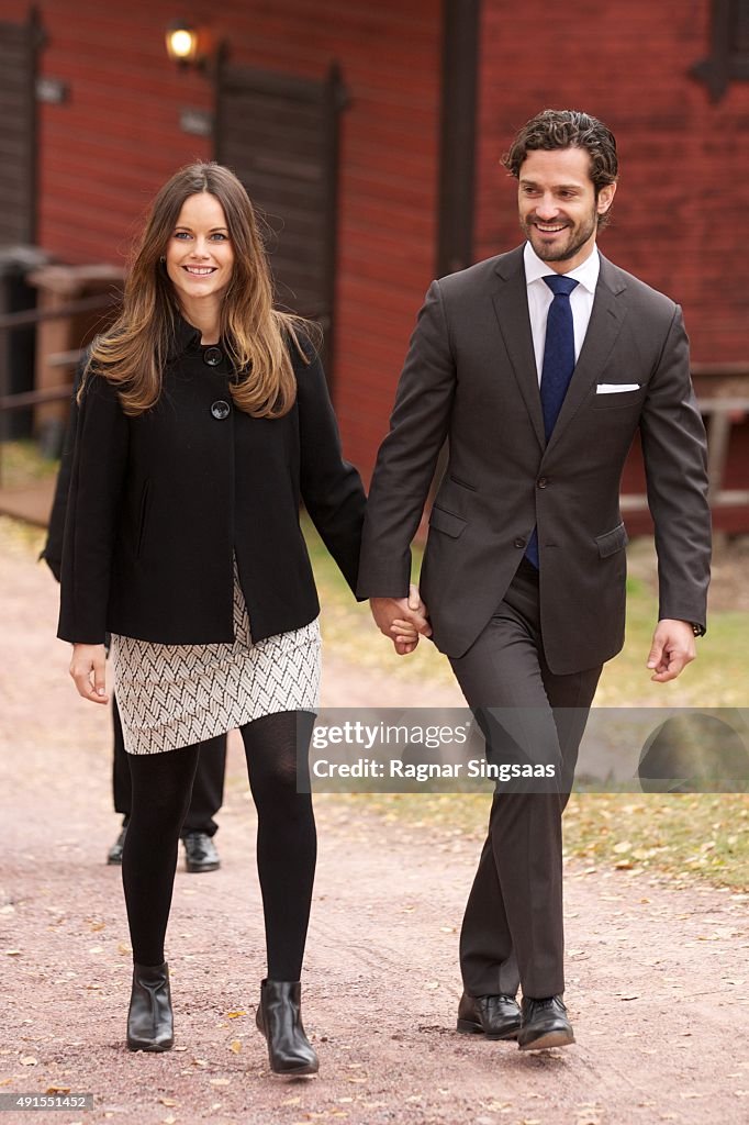 Prince Carl Philip of Sweden and Princess Sofia Visit Dalarna - Day 2