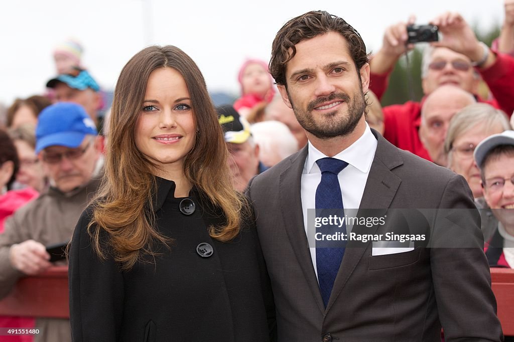 Prince Carl Philip of Sweden and Princess Sofia Visit Dalarna - Day 2