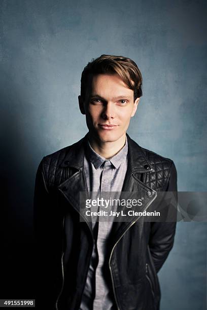 Luke Baines of the film "The Girl in the Photographs" is photographed for Los Angeles Times on September 25, 2015 in Toronto, Ontario. PUBLISHED...