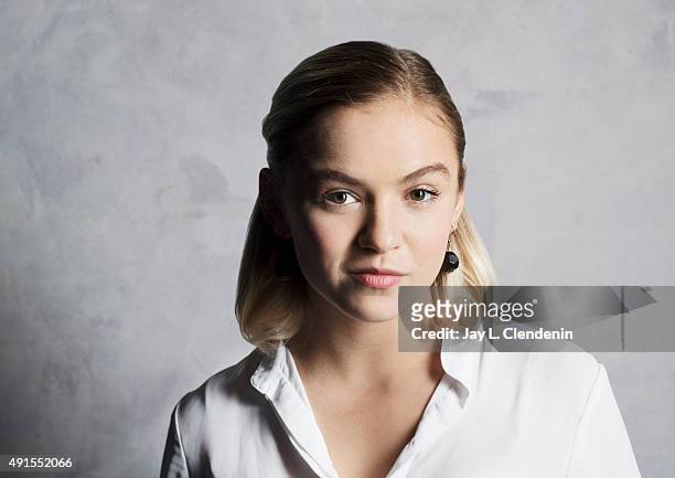 Actress Morgan Saylor of Being Charlie is photographed for Los Angeles Times on September 25, 2015 in Toronto, Ontario. PUBLISHED IMAGE. CREDIT MUST...