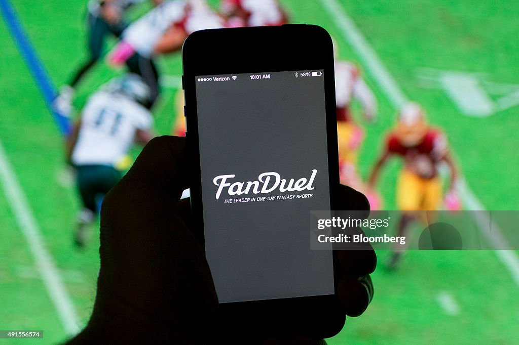 DraftKings Inc. And FanDuel Inc. Applications As Ad Spending Increases