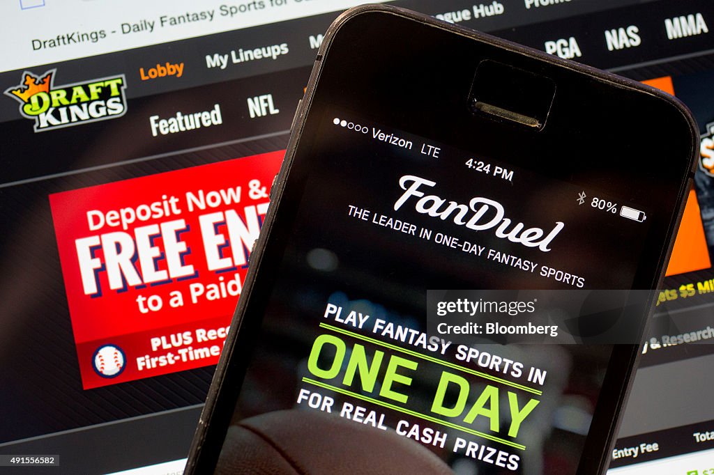 DraftKings Inc. And FanDuel Inc. Applications As Ad Spending Increases