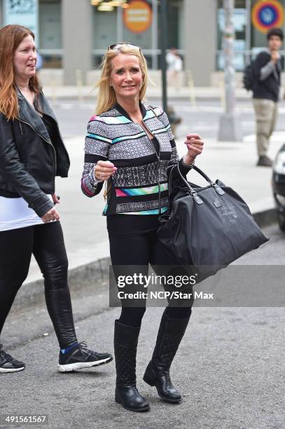 Kim Richards is seen on May 16, 2014 in New York City.