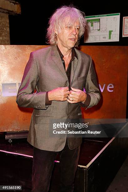 Bob Geldof attends Bob Geldof VIP reception & concert in Berlin on October 6, 2015 in Berlin, Germany.