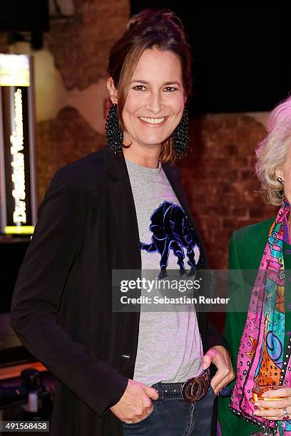 Tita von Hardenberg attends Bob Geldof VIP reception and concert in Berlin on October 6, 2015 in Berlin, Germany.