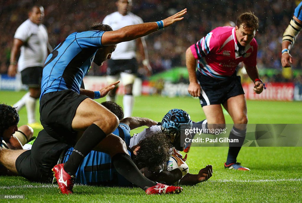 Fiji v Uruguay - Group A: Rugby World Cup 2015