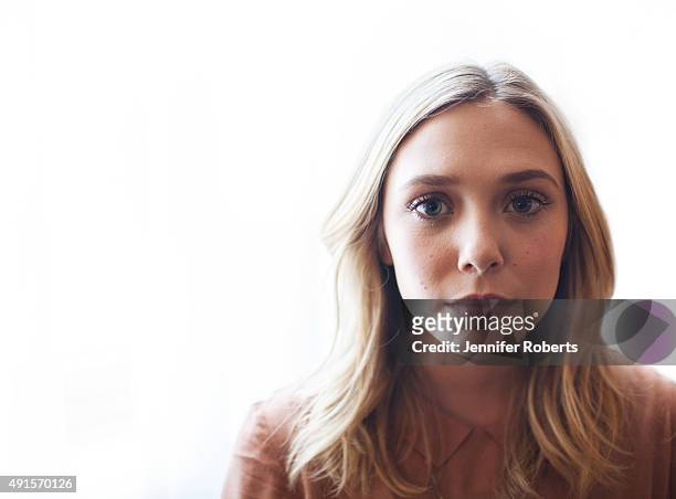 Actress Elizabeth Olsen is photographed for The Globe and Mail on September 8, 2013 in Toronto, Ontario.