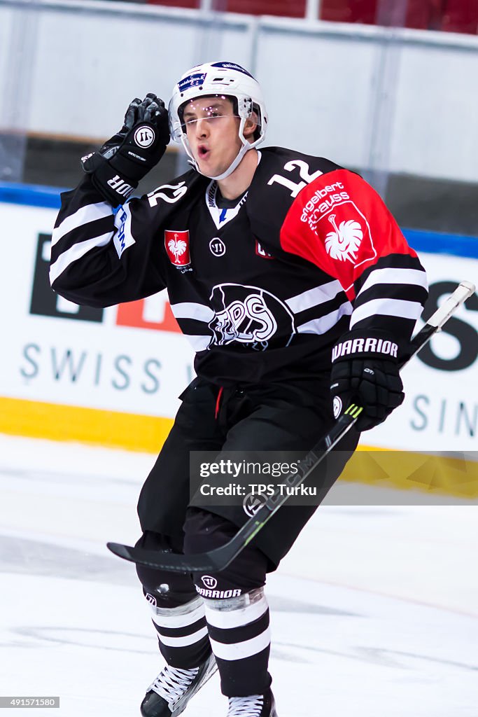 TPS Turku v JYP Jyvaskyla - Champions Hockey League Round Of 32