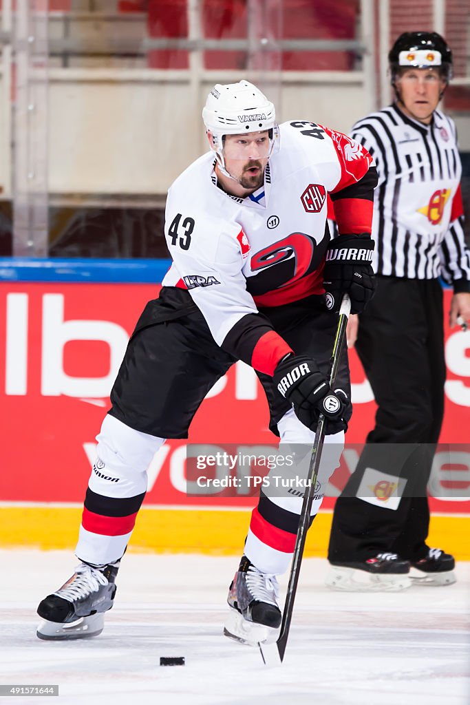 TPS Turku v JYP Jyvaskyla - Champions Hockey League Round Of 32