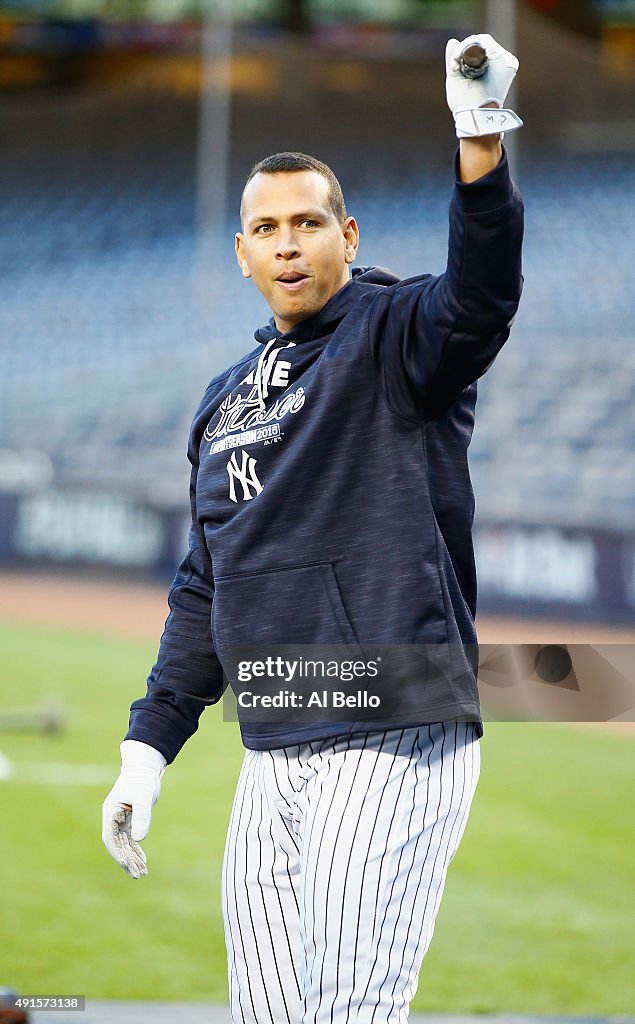 Wild Card Game - Houston Astros v New York Yankees