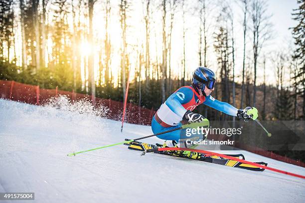 coppa del mondo di sci - fis world cup foto e immagini stock