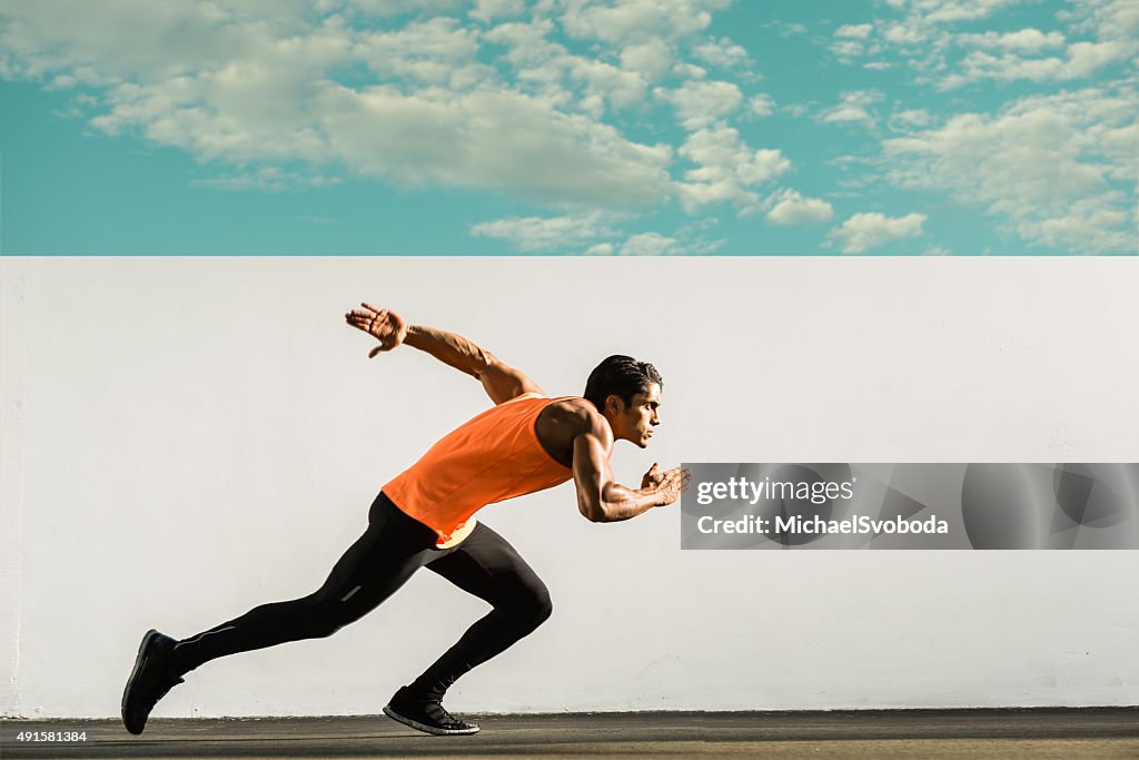 Hispanic Runner