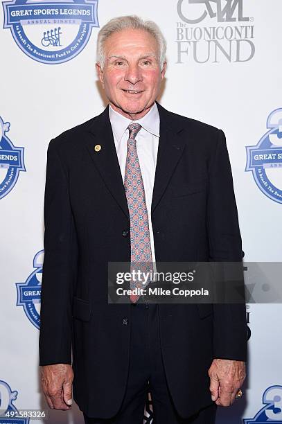 Nick Buoniconti attends the 30th Annual Great Sports Legends Dinner to benefit The Buoniconti Fund to Cure Paralysis at The Waldorf Astoria on...