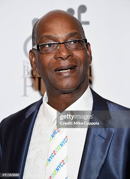 Olympic track and field athlete Bob Beamon attends the 30th Annual Great Sports Legends Dinner to benefit The Buoniconti Fund to Cure Paralysis at...