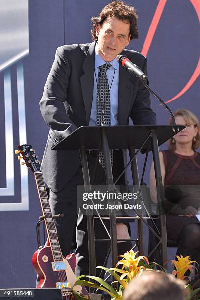 Country Music Hall of Fame Editor Peter Cooper attends the Miranda Lambert, Steve Cropper, E.W. "Bud" Wendell & Johnny Cash Music City Walk of Fame...