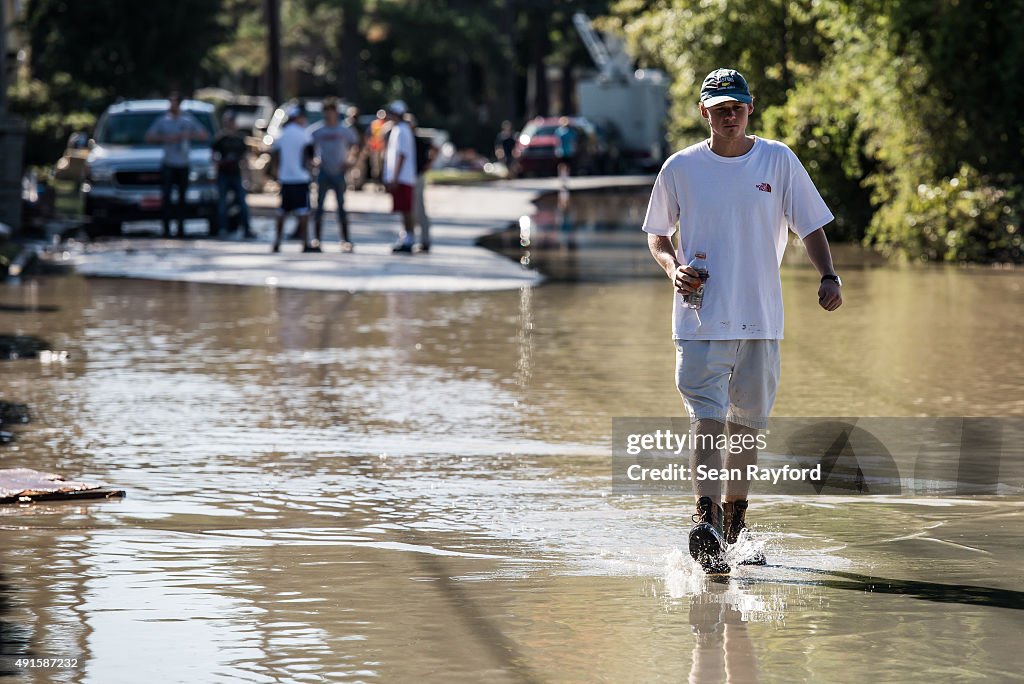 South Carolina Hit By Historic Rain And Flooding