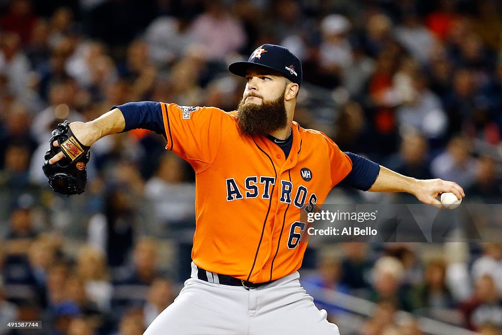 Wild Card Game - Houston Astros v New York Yankees