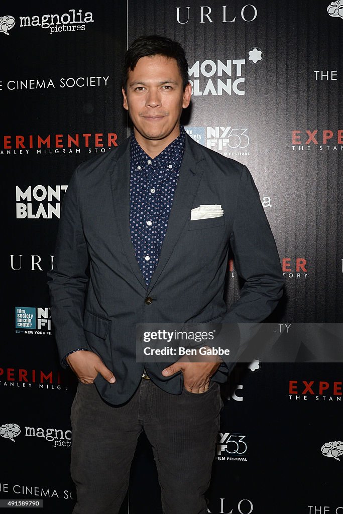 53rd New York Film Festival's Premiere Party Of Magnolia Pictures' "Experimenter" Hosted By Montblanc And The Cinema Society