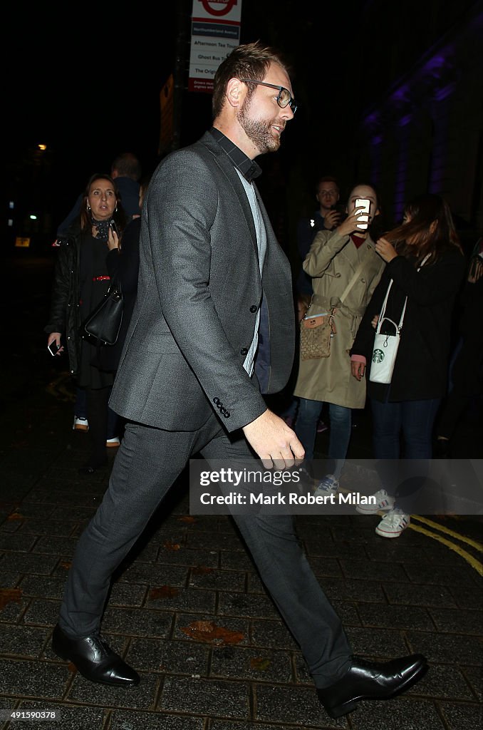 London Celebrity Sightings -  October 6, 2015