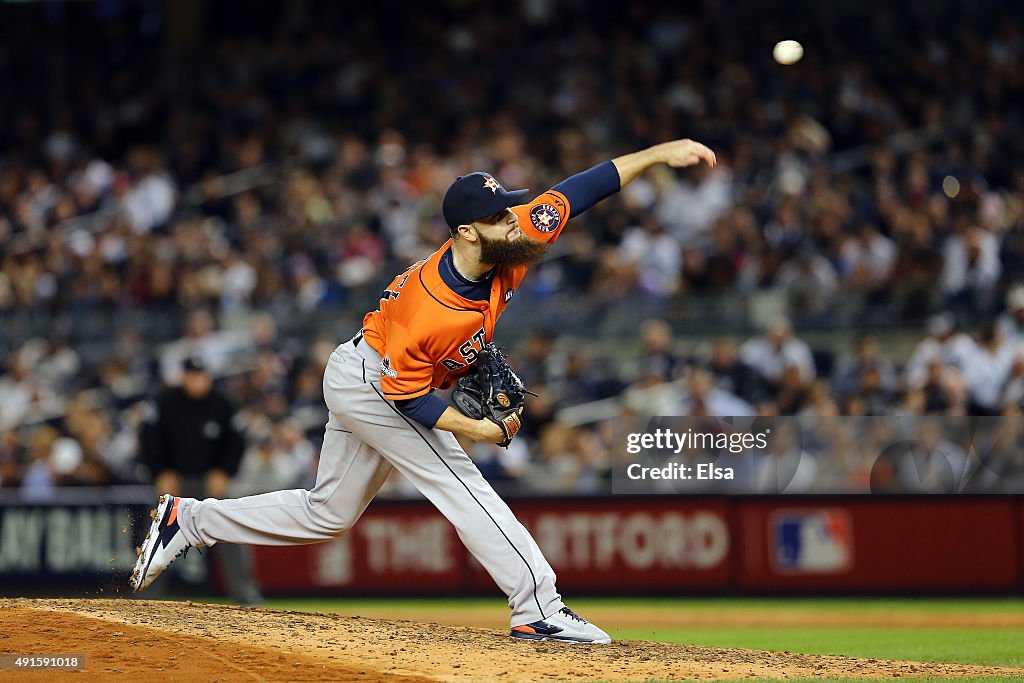 Wild Card Game - Houston Astros v New York Yankees