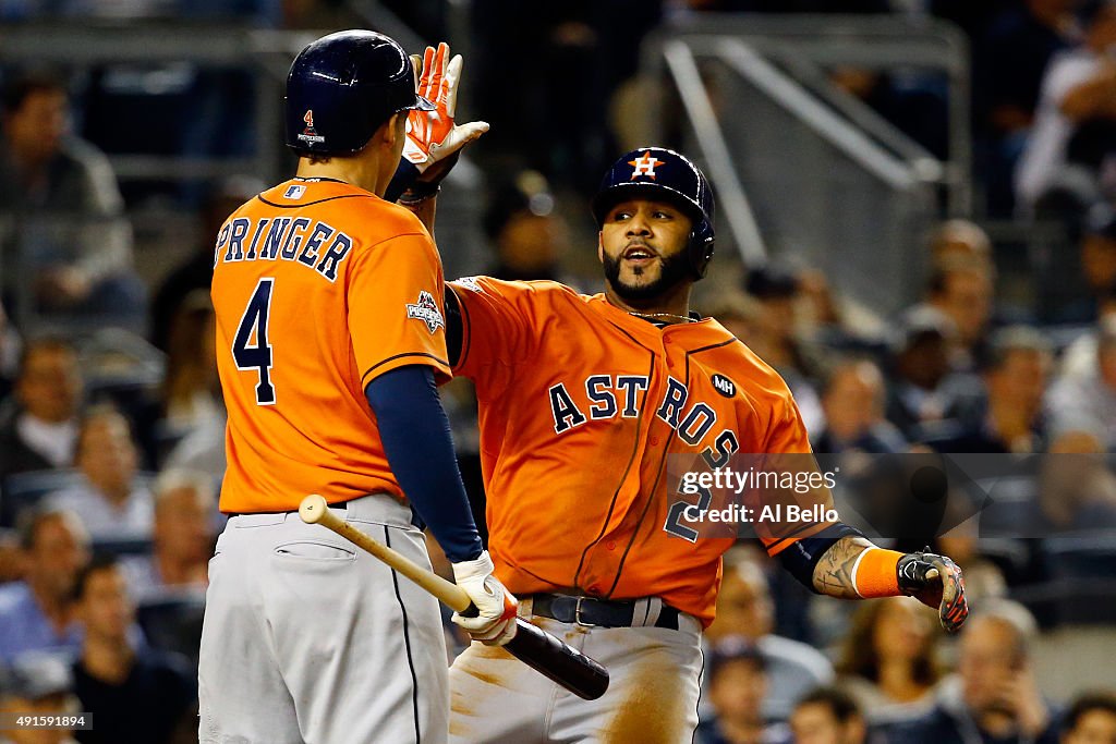 Wild Card Game - Houston Astros v New York Yankees