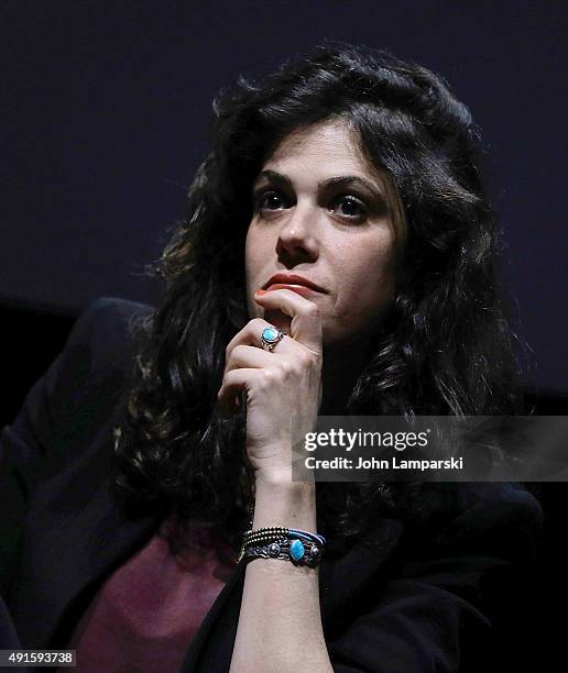 Vimala Pons attends "In The Shadow Of Women" Q&A during 53rd New York Film Festival at Alice Tully Hall, Lincoln Center on October 6, 2015 in New...