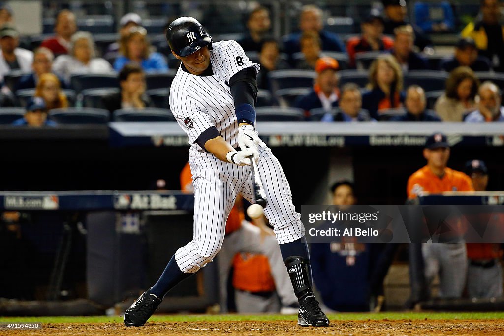 Wild Card Game - Houston Astros v New York Yankees