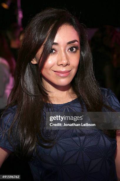 Actress Aimee Garcia attends the Latina "Hot List" Party hosted by Latina Media Ventures at The London West Hollywood on October 6, 2015 in West...