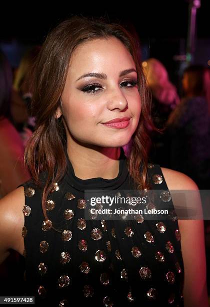 Actress Aimee Carrero attends the Latina "Hot List" Party hosted by Latina Media Ventures at The London West Hollywood on October 6, 2015 in West...