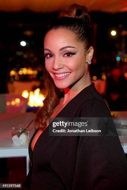 Sharlene attends the Latina "Hot List" Party hosted by Latina Media Ventures at The London West Hollywood on October 6, 2015 in West Hollywood,...