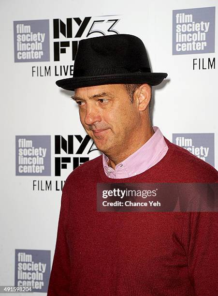 Anthony Edwards attends the 'Experimenter' premiere during the 53rd New York Film Festival at Alice Tully Hall, Lincoln Center on October 6, 2015 in...