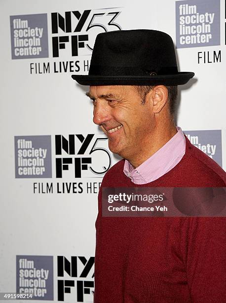 Anthony Edwards attends the 'Experimenter' premiere during the 53rd New York Film Festival at Alice Tully Hall, Lincoln Center on October 6, 2015 in...