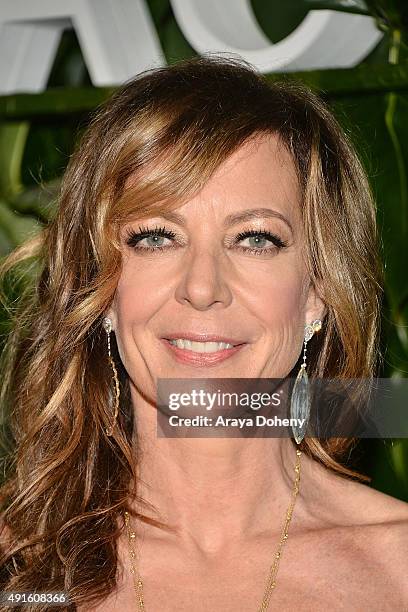 Allison Janney attends the 7th Annual Club Tacori Riviera at The Roosevelt at Tropicana Bar at The Hollywood Roosevelt Hotel on October 6, 2015 in...